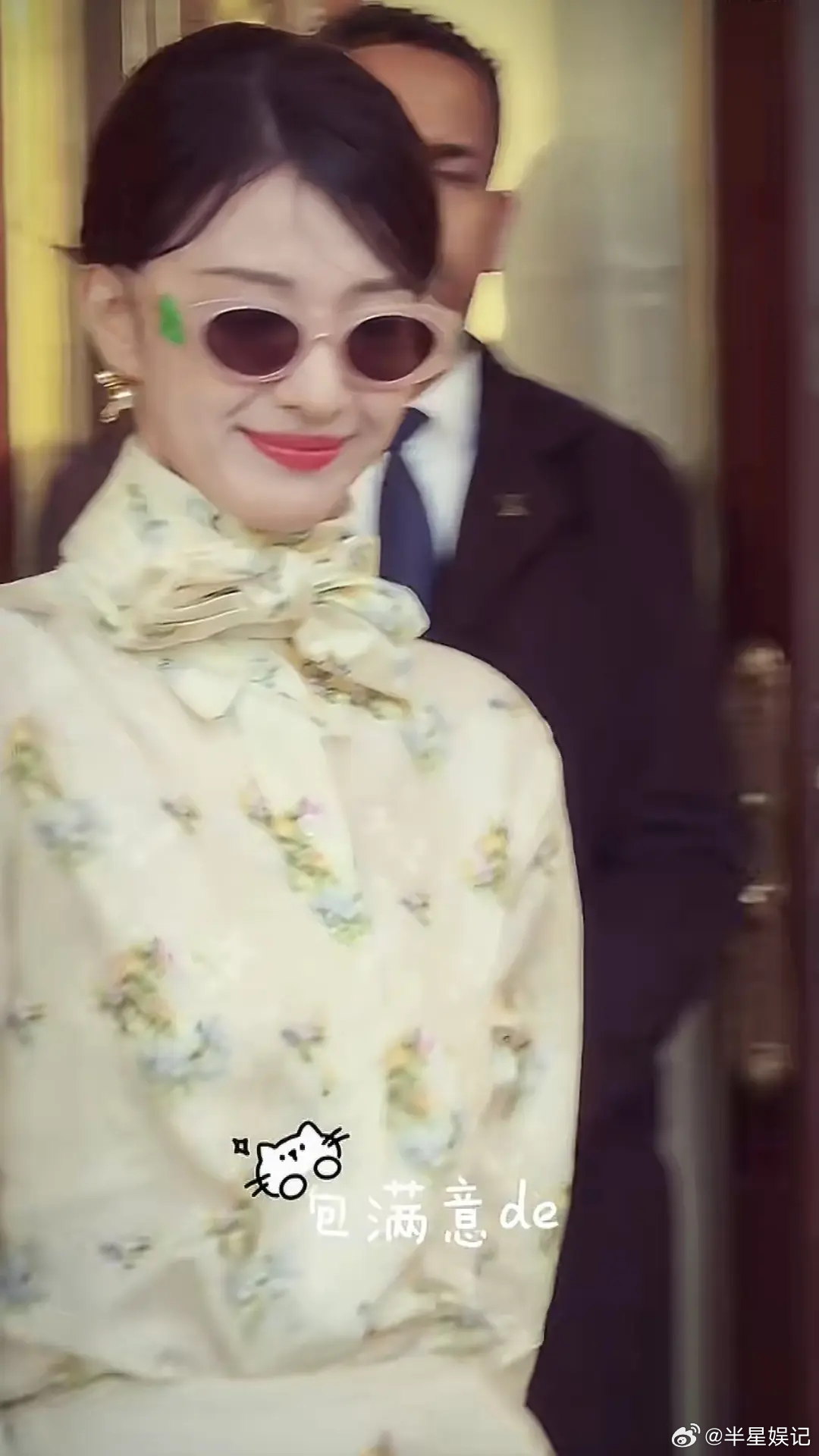 王楚然真的闪耀巴黎了吧