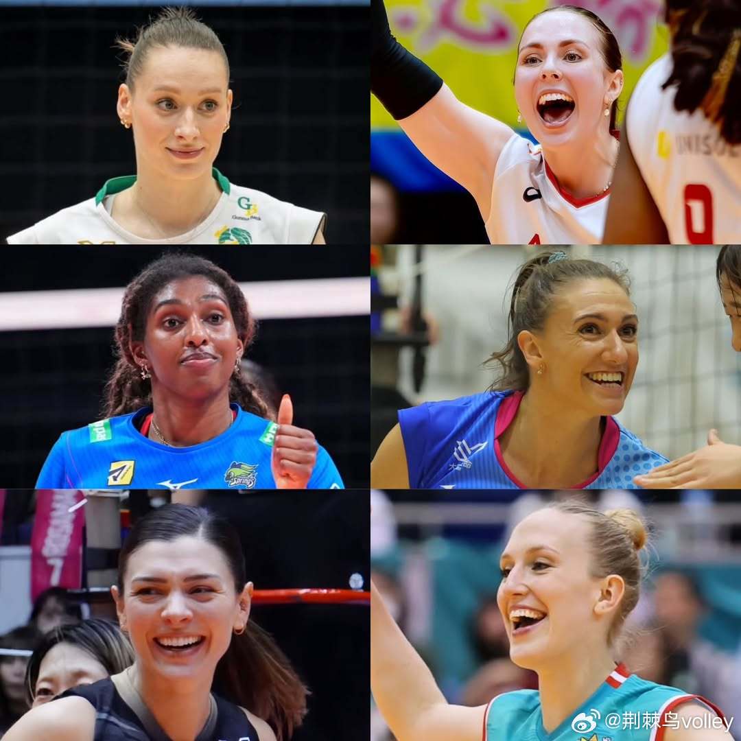 【外援垄断日超女排得分榜】1. 罗赞斯基：837分，36场2. 麦肯齐·梅：75