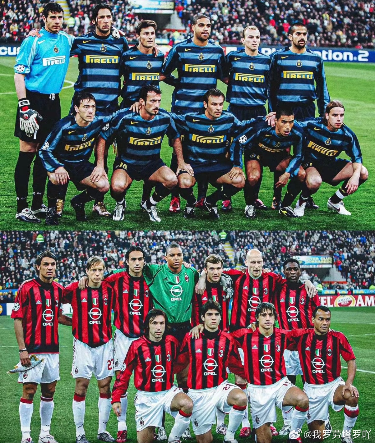 国际米兰  还记得那个欧冠赛场上的经典瞬间吗？在2004/05赛季的欧冠1/4决