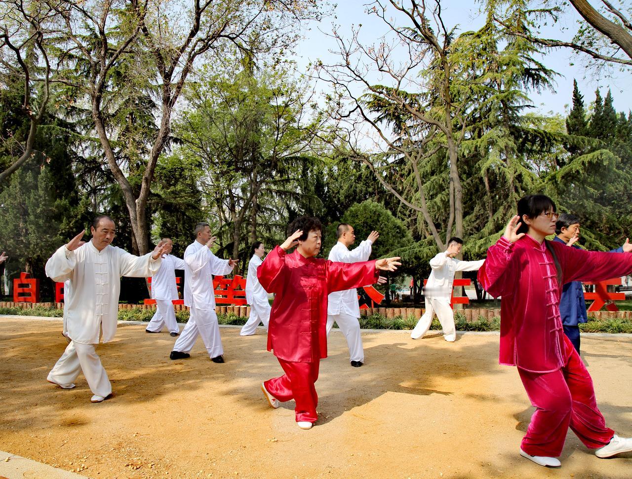练太极拳的三点困惑！
许多人练习太极拳，练着练着便陷入了困境。每天跟着众人练上几