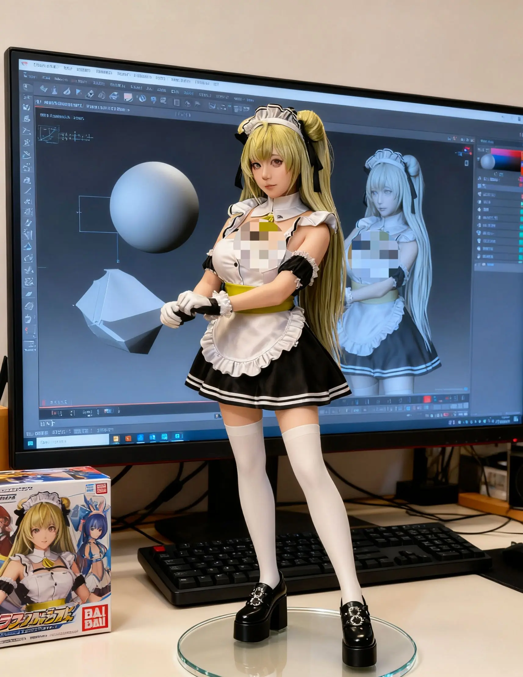 手办模型 cos正片 索达cos 胜利女神nikke cos手办