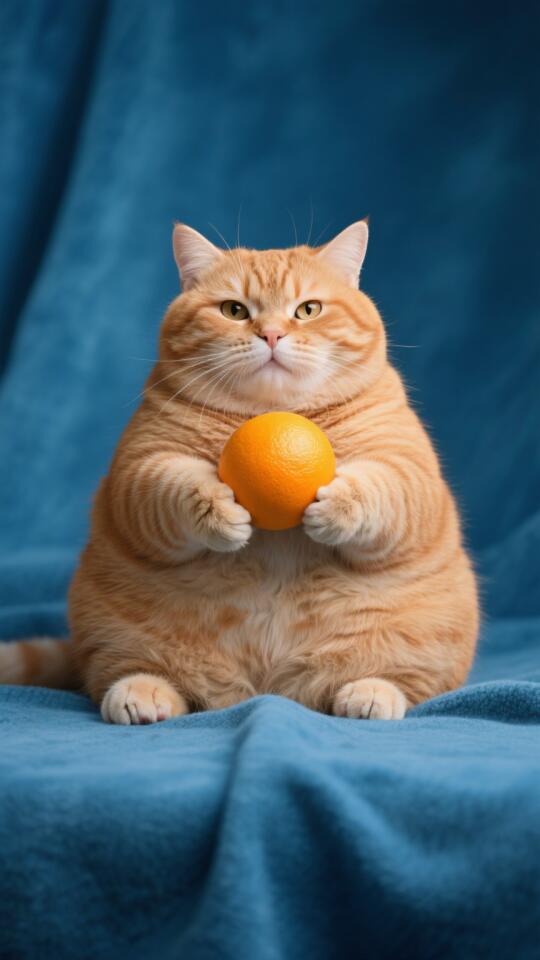 为了证明我真的是一只橘猫
