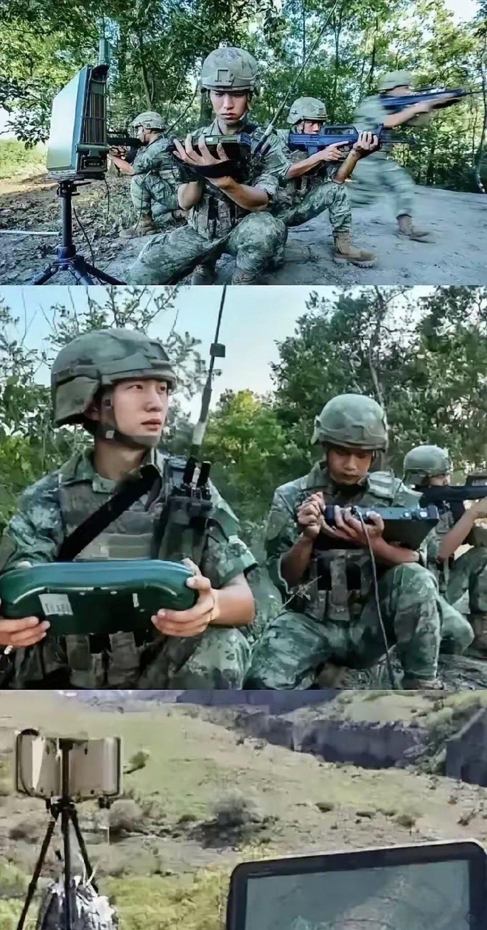 单兵雷达可以发现半径5公里内所有活动生物，这套系统最早是民用公司开发出来打野猪的