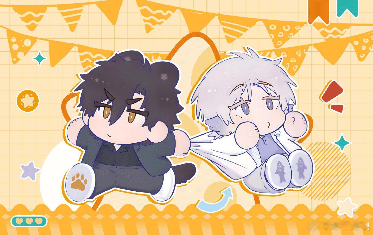 有这么萌的小鼻嘎进入国漫 Q版才是国漫萌圈顶流！《错撩》狐狸郑书意+狮子时宴萌到