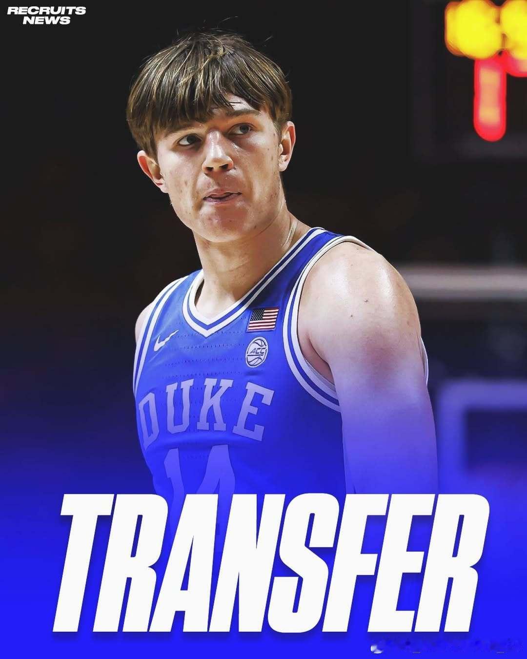 杜克大学前锋尼古拉斯·哈梅尼亚(Nikolas Khamenia)进入转学窗口这