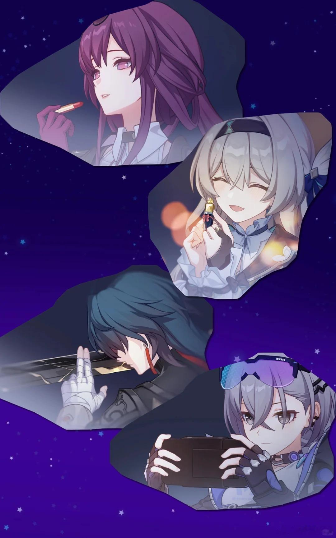 星核猎手的星魂图？卡妈：成熟女人的口红流萤：可爱包装的口红点刀：大剑形状的口红银