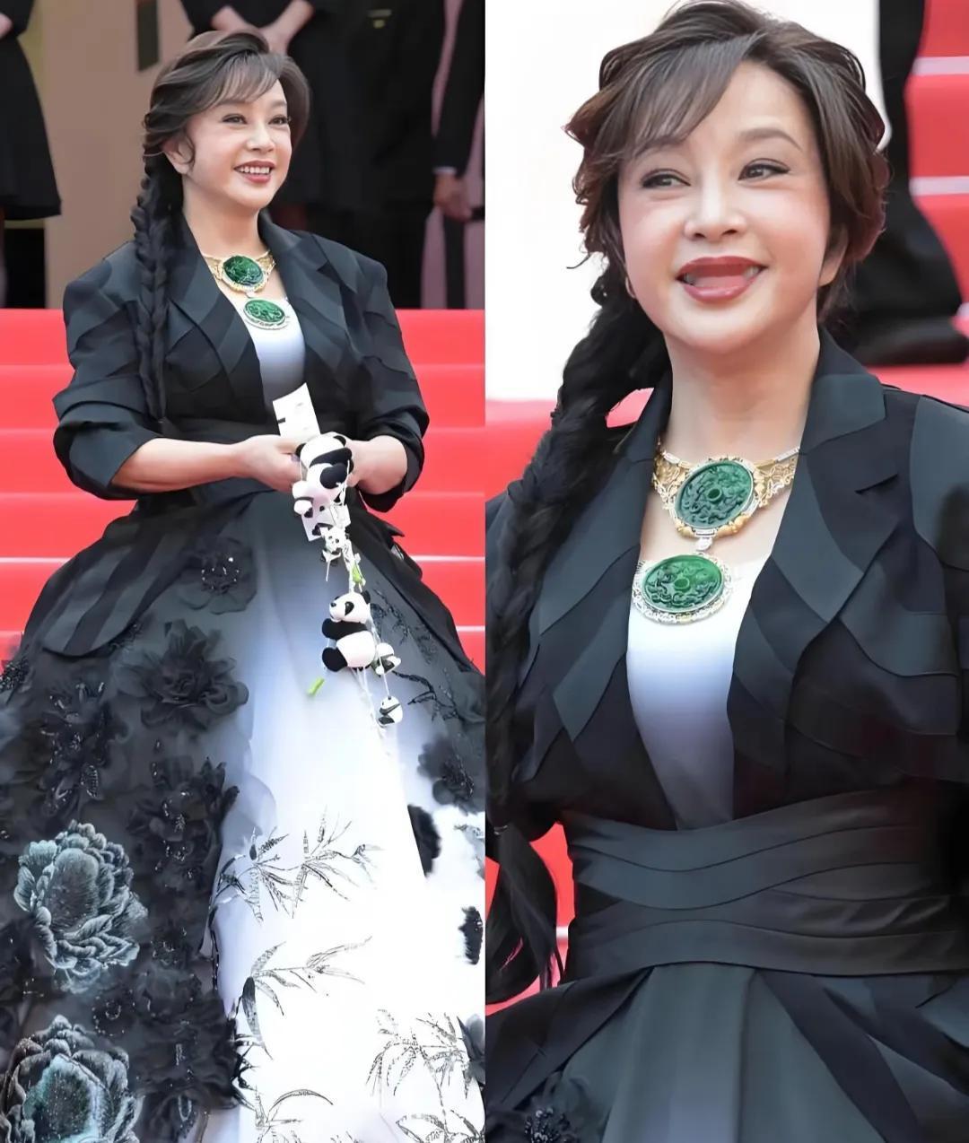 75岁的刘晓庆骨子里的不屈不挠，任何年龄都可重获新生！活得阳光，精彩[赞]