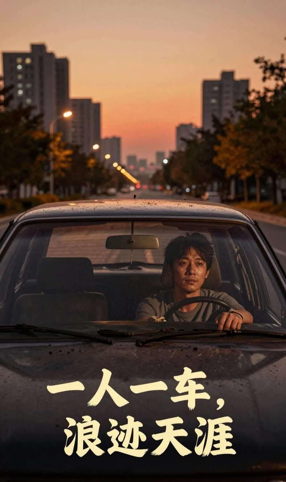 一人一车去旅行。
有人说，这样游走的人，可能都是受过伤的，他们曾被生活狠狠的欺负