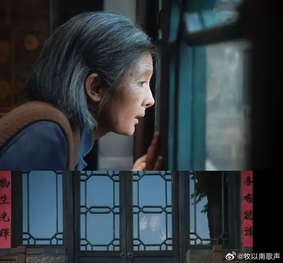 《生万物》大结局的那扇纪念馆门，关上的瞬间，也关住了绣绣一生的回忆。原来那声沉重