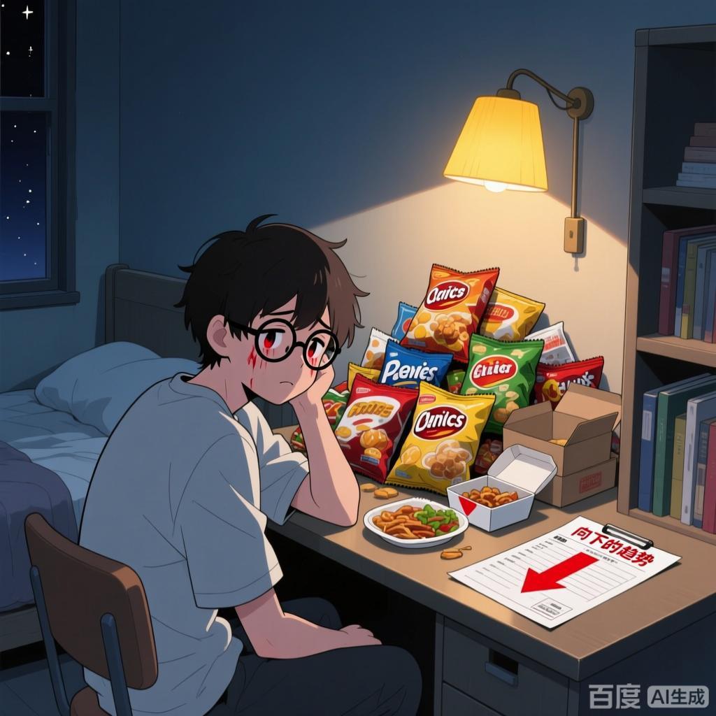 光熬夜不可怕，又熬夜又夜宵更可怕。‌‌熬夜本身就很伤身，但要是再配上一顿夜宵，那