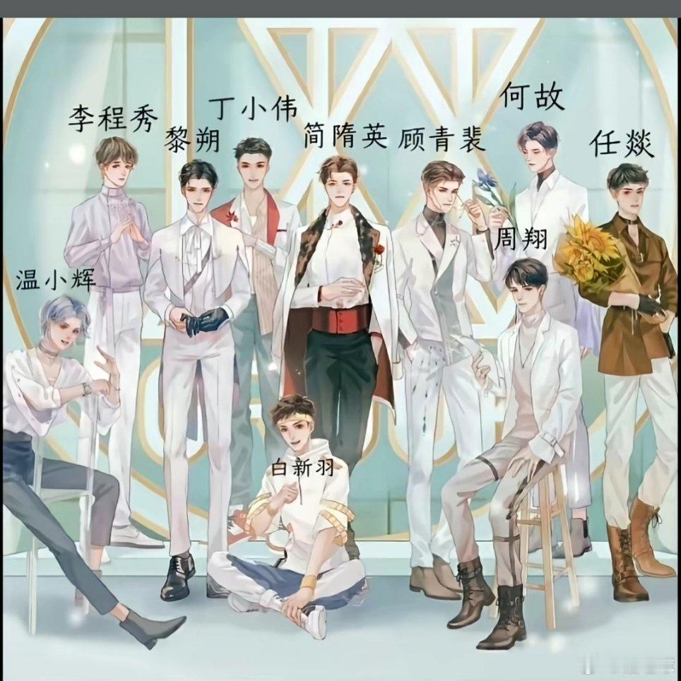 水千丞的188男团，你心里的门面担当是谁