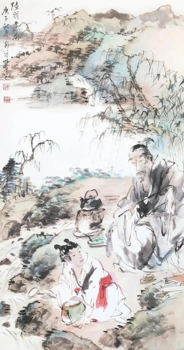 上联：溪边沏茶宜添水
下联：[玫瑰]

网络图片/诚谢侵删