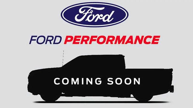 【福特高性能纯电皮卡预告图 或基于F-150 Lightning打造】虽然新车将