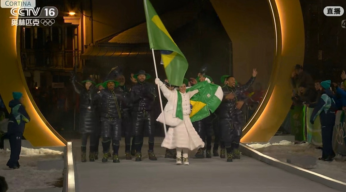 巴西的服装还有两幅面孔呢全民聊冬奥冬奥会开幕式