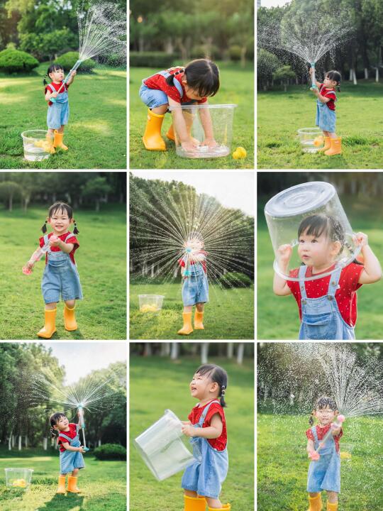夏日清凉写真！A2奶粉助宝宝充满元气！