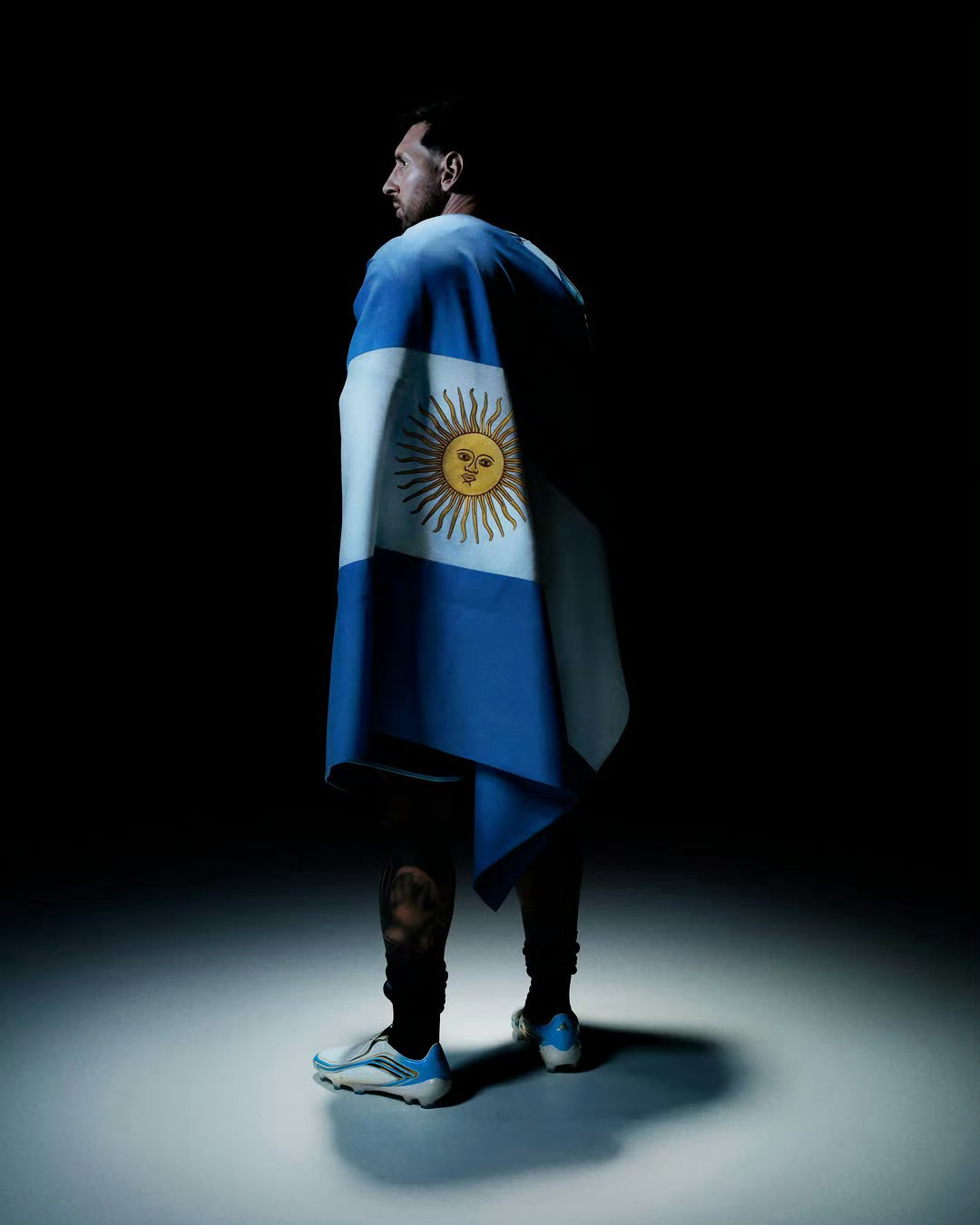 王~我来接您再度加冕🐐👑🏆世界杯决赛 💙🤍西班牙vs阿根廷阿根廷球迷俱