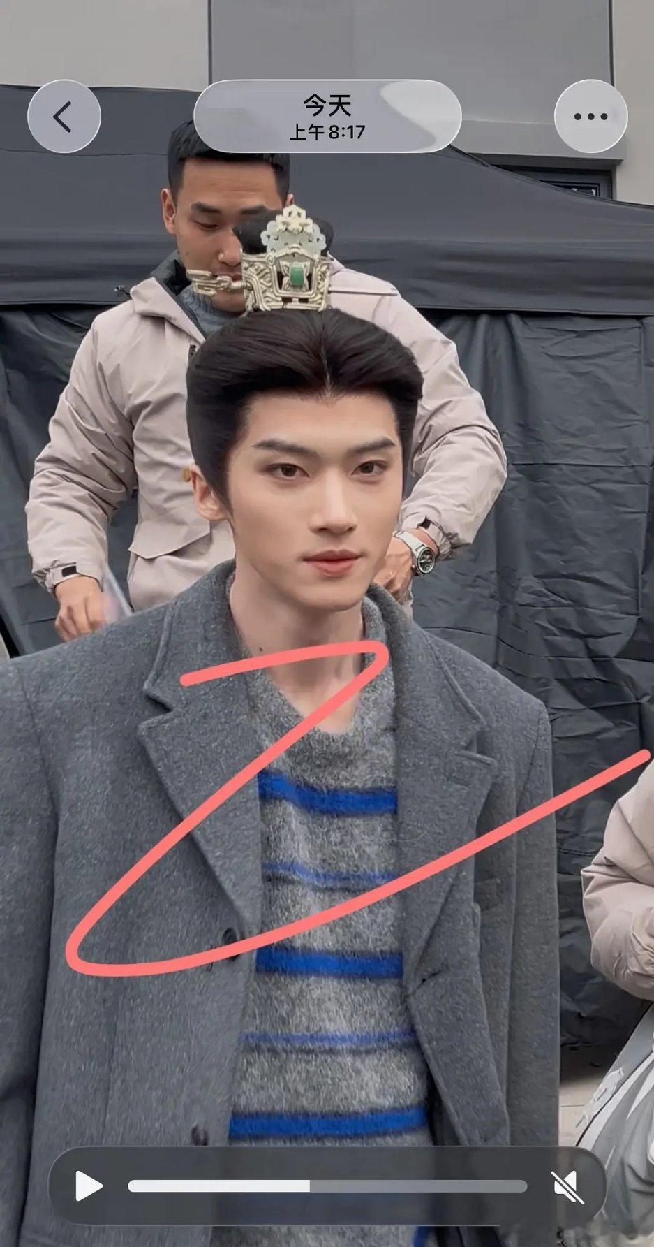 嫁金钗闫桉出妆，这头套咋这么瞅