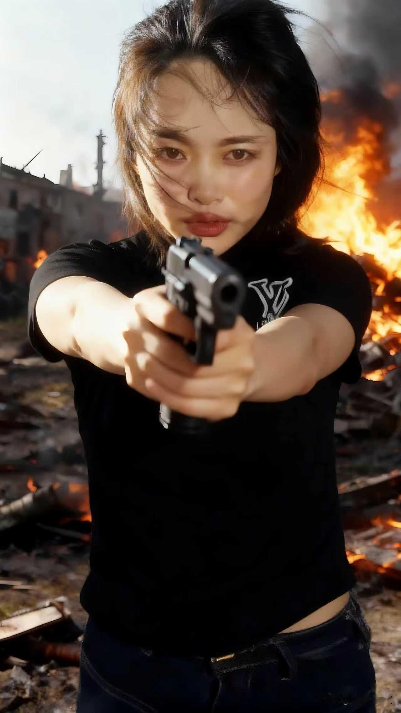 一夜之间火遍世界，东南亚最后的大嫂，柬埔寨劫囚女主手机壁纸需要的友友关注后私信