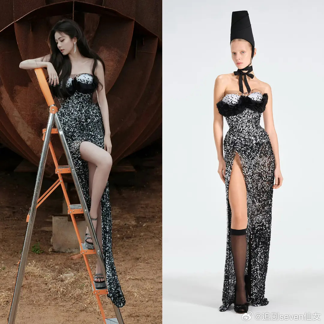 白鹿今天电视剧品质盛典两套高定都很美，恭喜白鹿又一场活动两套高定，白鹿从25年1