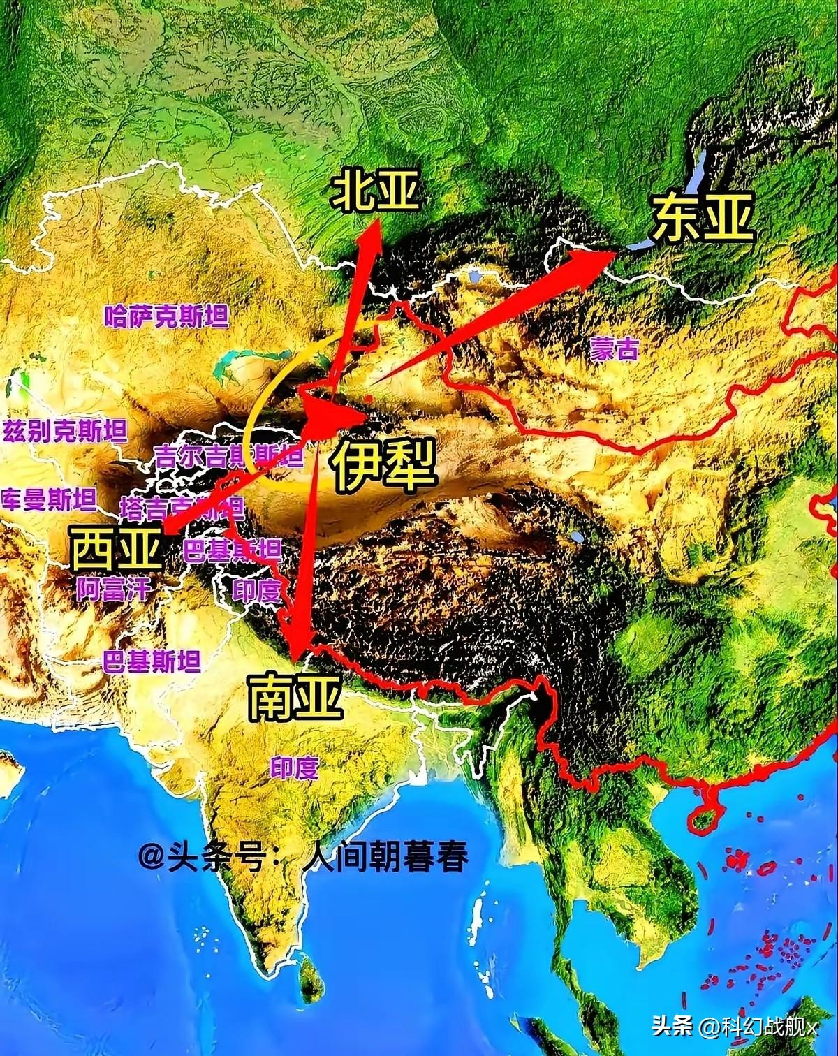 说老天爷不偏心，我是不信的。

真的。看看伊犁河谷，你就明白了。老天爷对这块地方