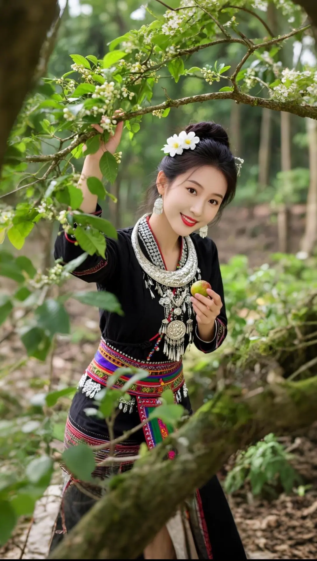 AI民族风生活照 ai创作