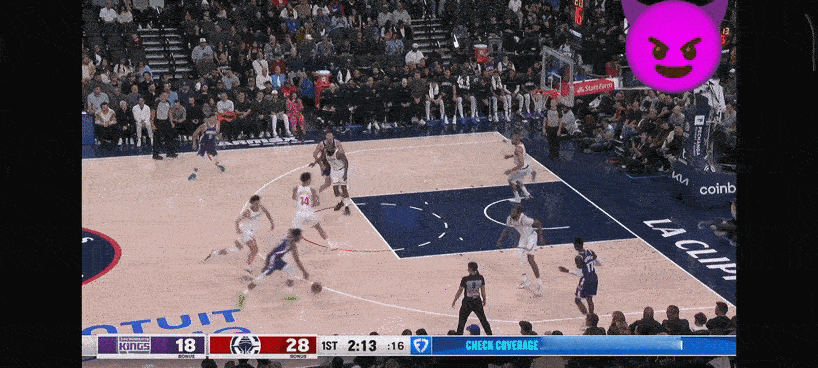 下一个防守回合直接梅开二度还可以，不愧是宾夕法尼亚州立大学追帽狂人，恐怖如斯的回