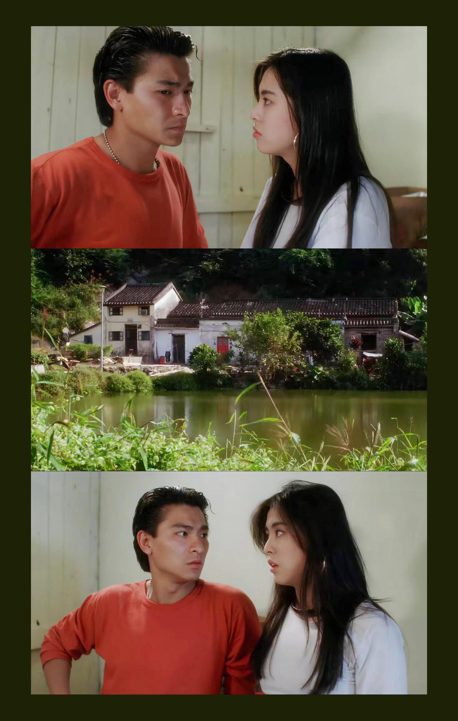 回看《赌神》俩人还挺有CP感 