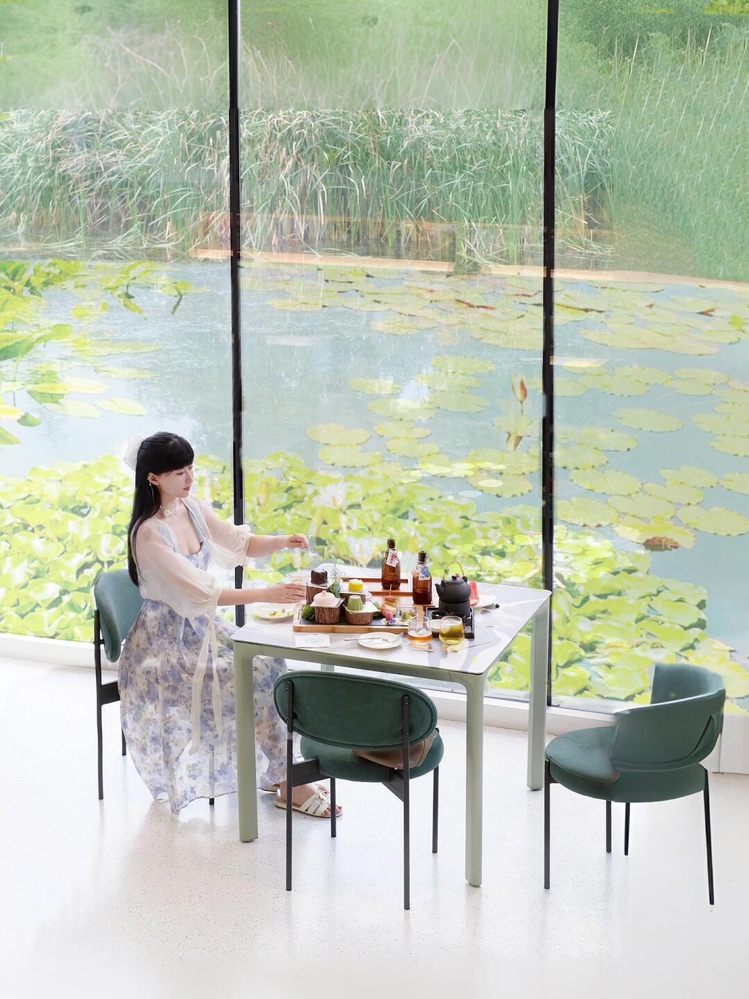 在上海，误入莫奈花园的画作里🌺🪷🌸🌿