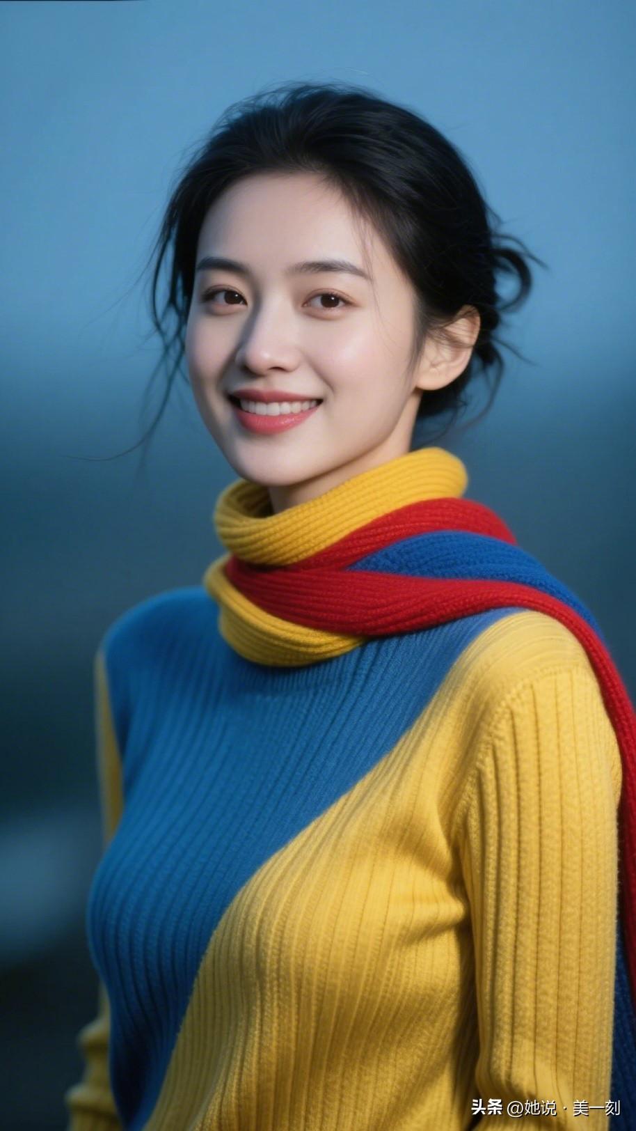 笑靥如花🌹岁月静好❤️ 今年春天最想实现的心愿 元气满满的微笑，温暖如春的穿搭