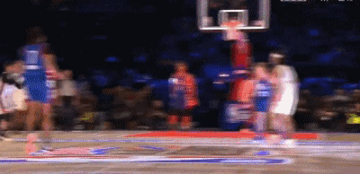 王鹤棣闪耀NBA名人赛！本场比赛发现三个有意思的事！

1，小伙儿真不是“花架子