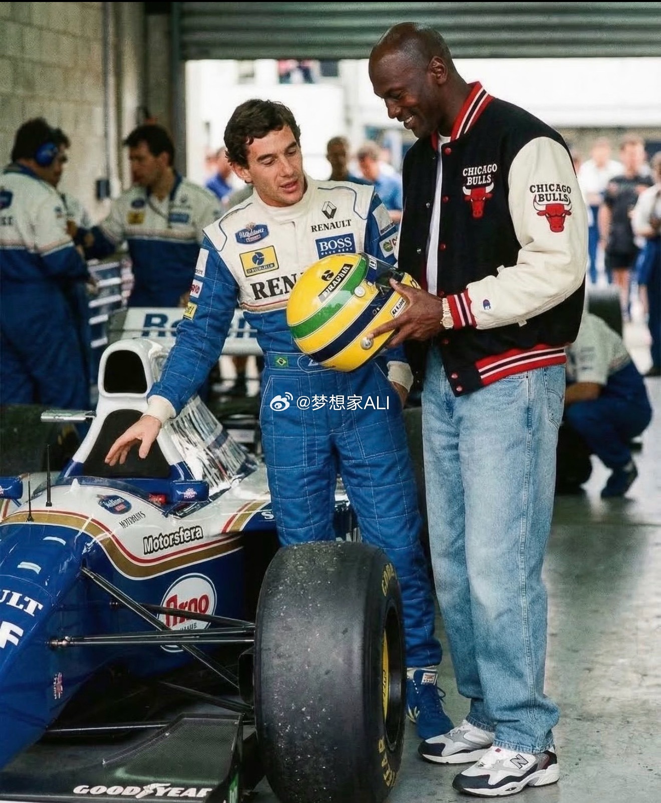 车神 & 篮球之神这是Ai图片么？ 梦想家ALI