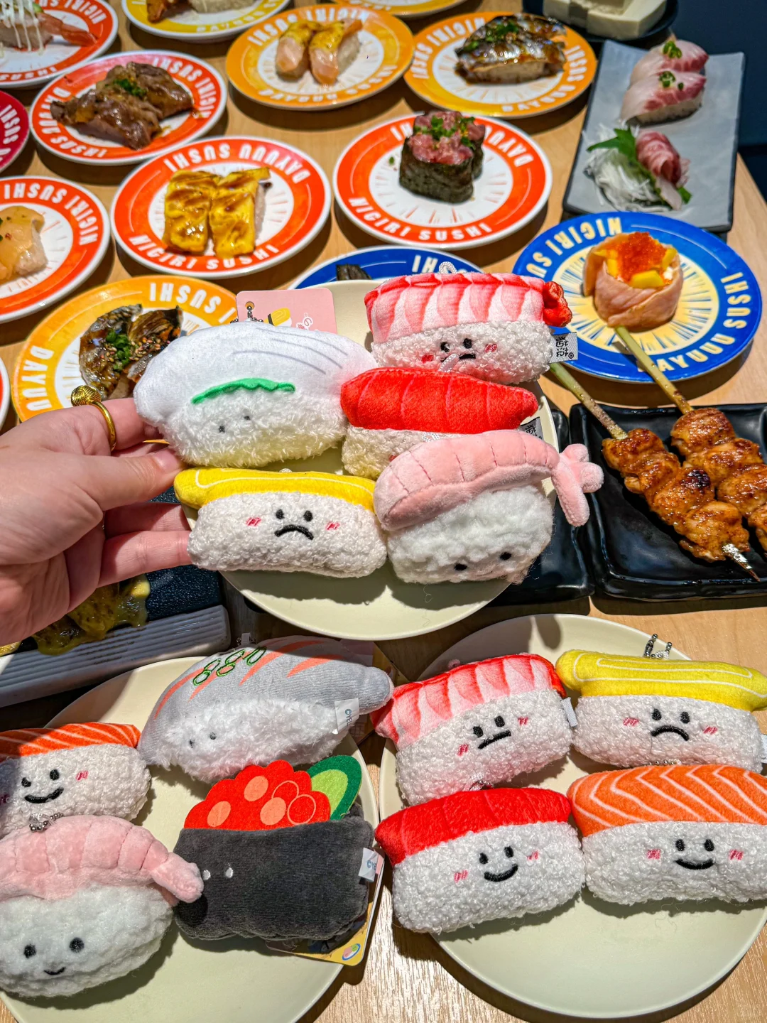 福州惊现jellycat寿司！！想一口吃掉😭😭