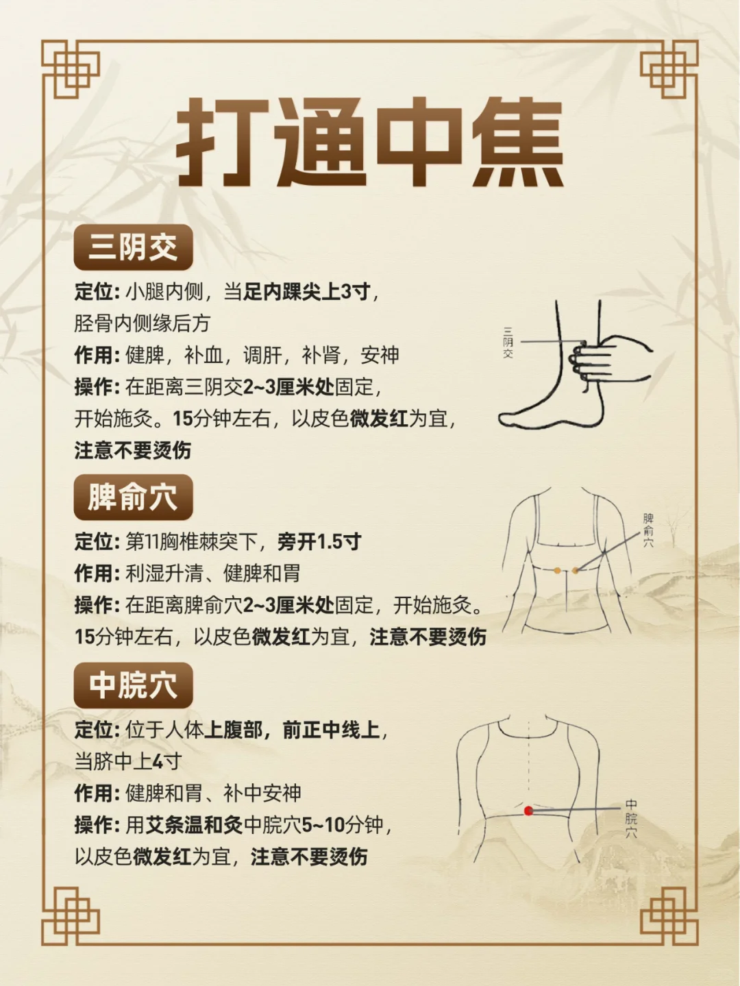 上热下寒，牢记6个穴位