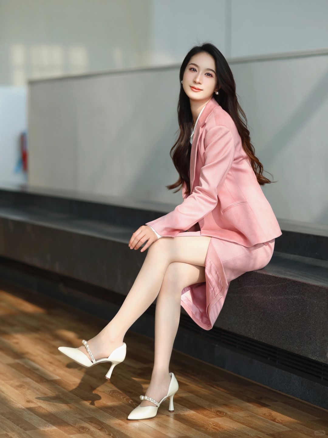 粉色也能气场全开🌷