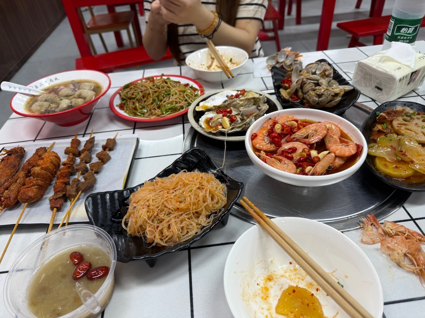 属于点的时候心里没数，上来了之后才发现点多了 ​​​