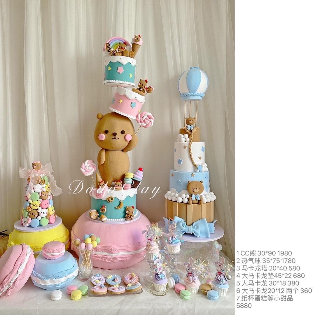 喃的作品们～翻糖蛋糕模型