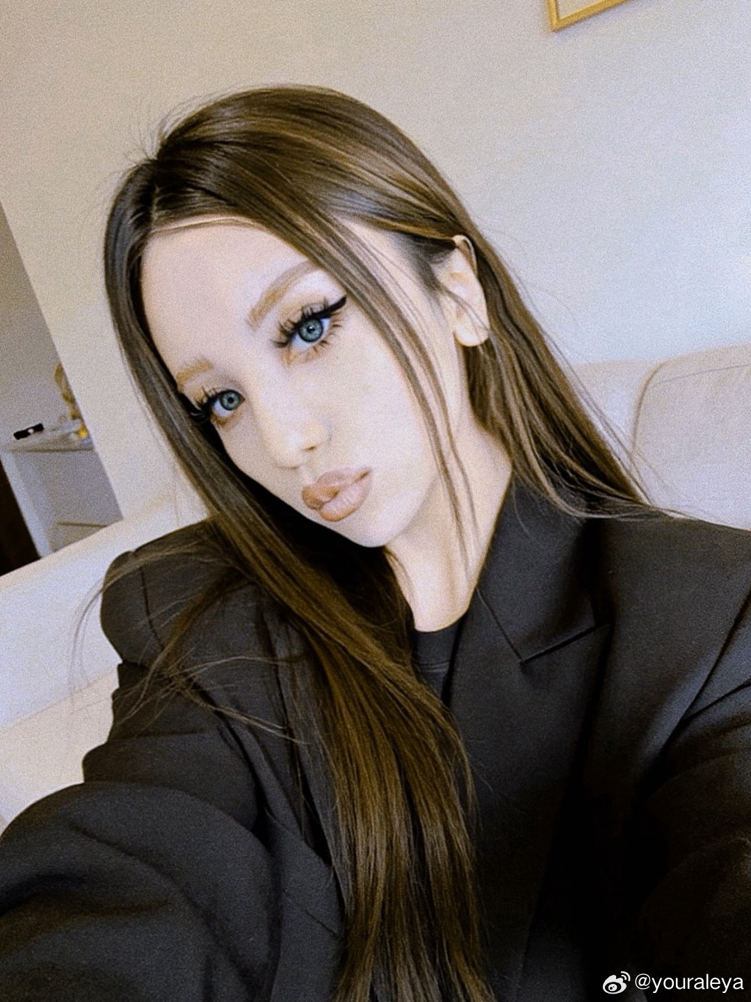 日常分享美瞳日常妆 乌鲁木齐