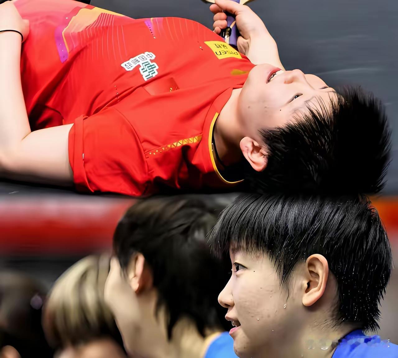 马特说得何其好！
如果孙颖莎放弃混双
早就是大满贯了！
以莎莎的智商
以莎莎的天