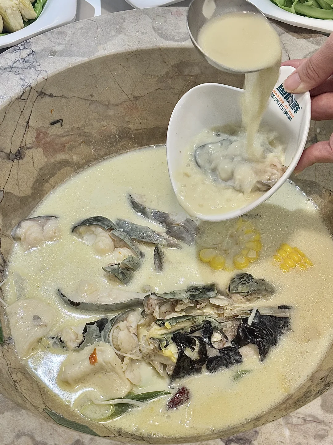 怒骑1小时……就为这一口鱼汤！！