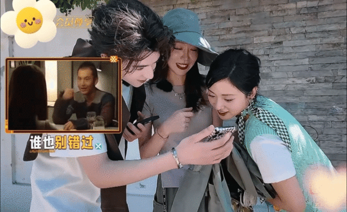 黄晓明[超话]黄晓明有人在背后蛐蛐你中餐厅 翟潇闻你是懂贴脸开大的！当着晓明哥的