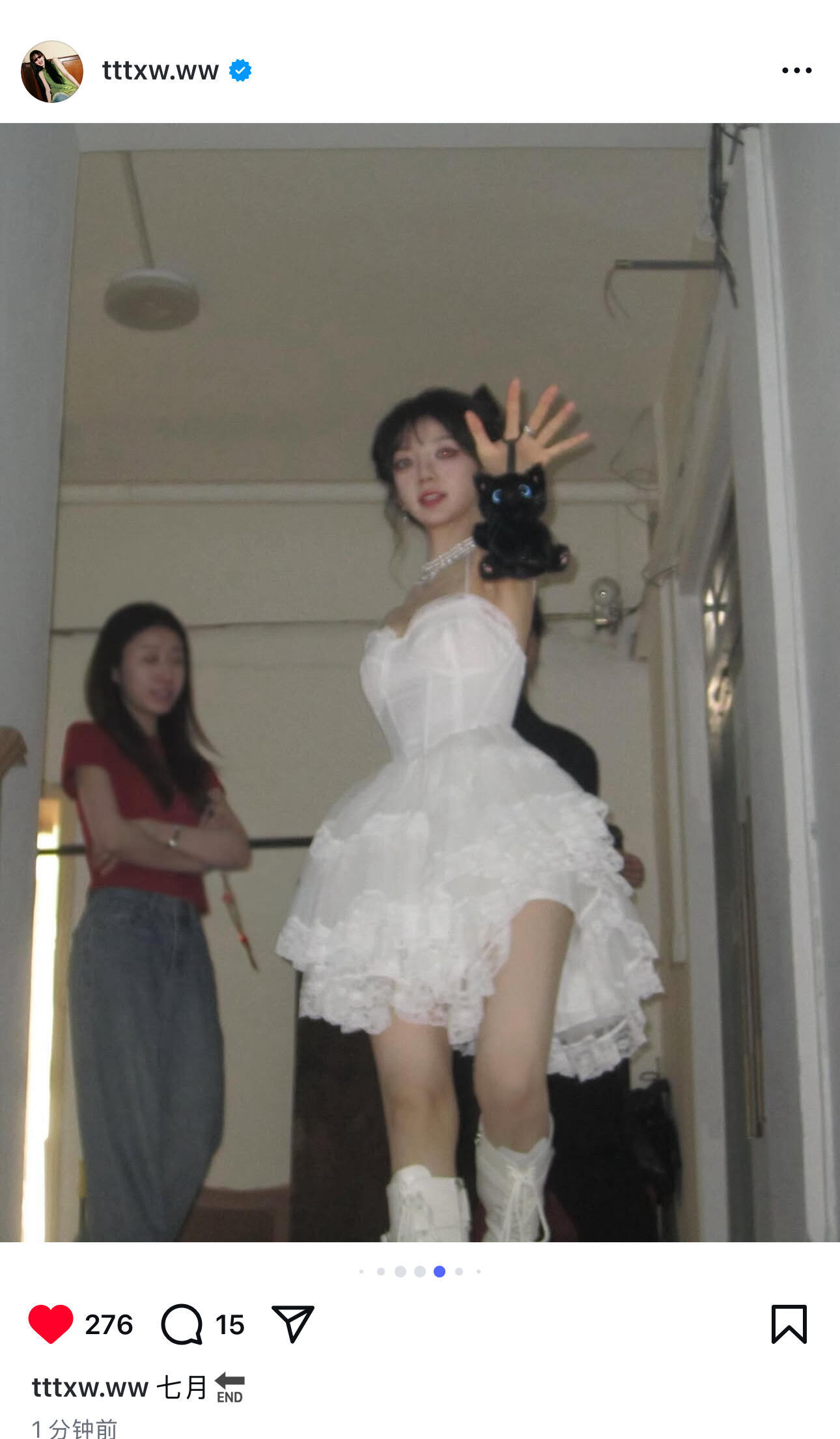 田曦薇的头发竟然已经这么长了！[拜托] ​​​
