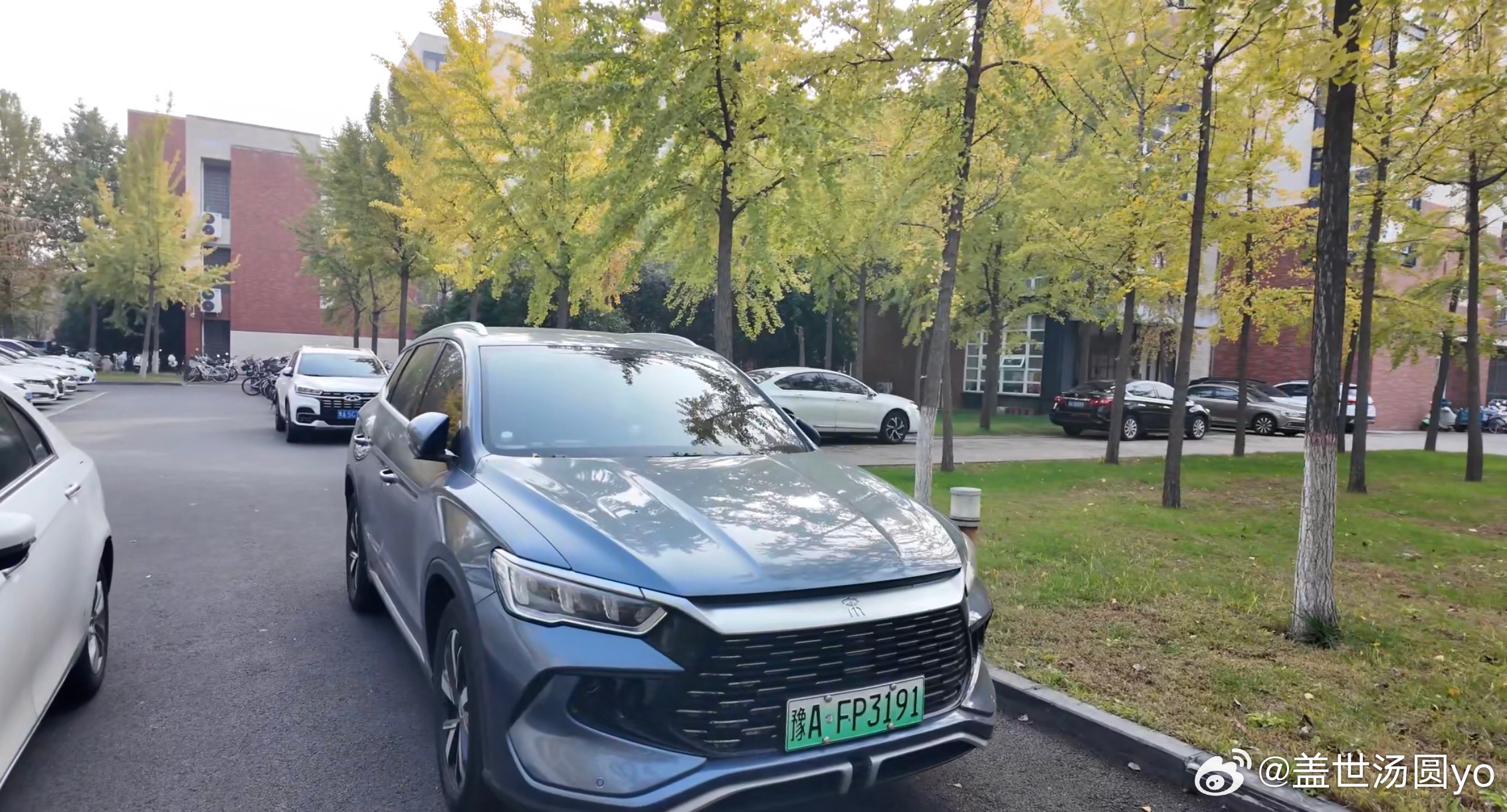 大学校园里，比亚迪的身影正悄然增多。从讲堂到实验室，从通勤路到家庭出游，越来越多