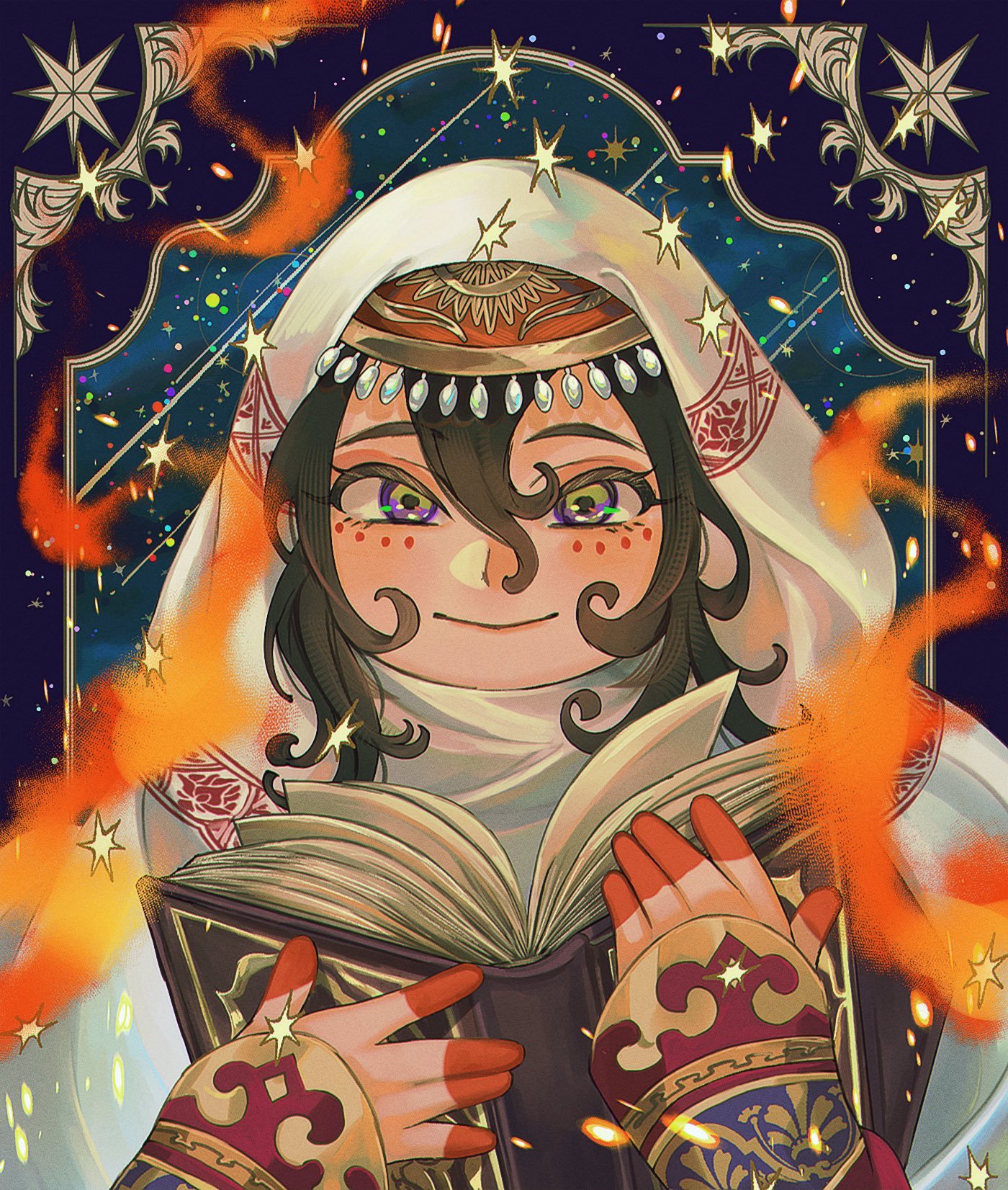 『穹庐下的魔女』twi：sasakura34 