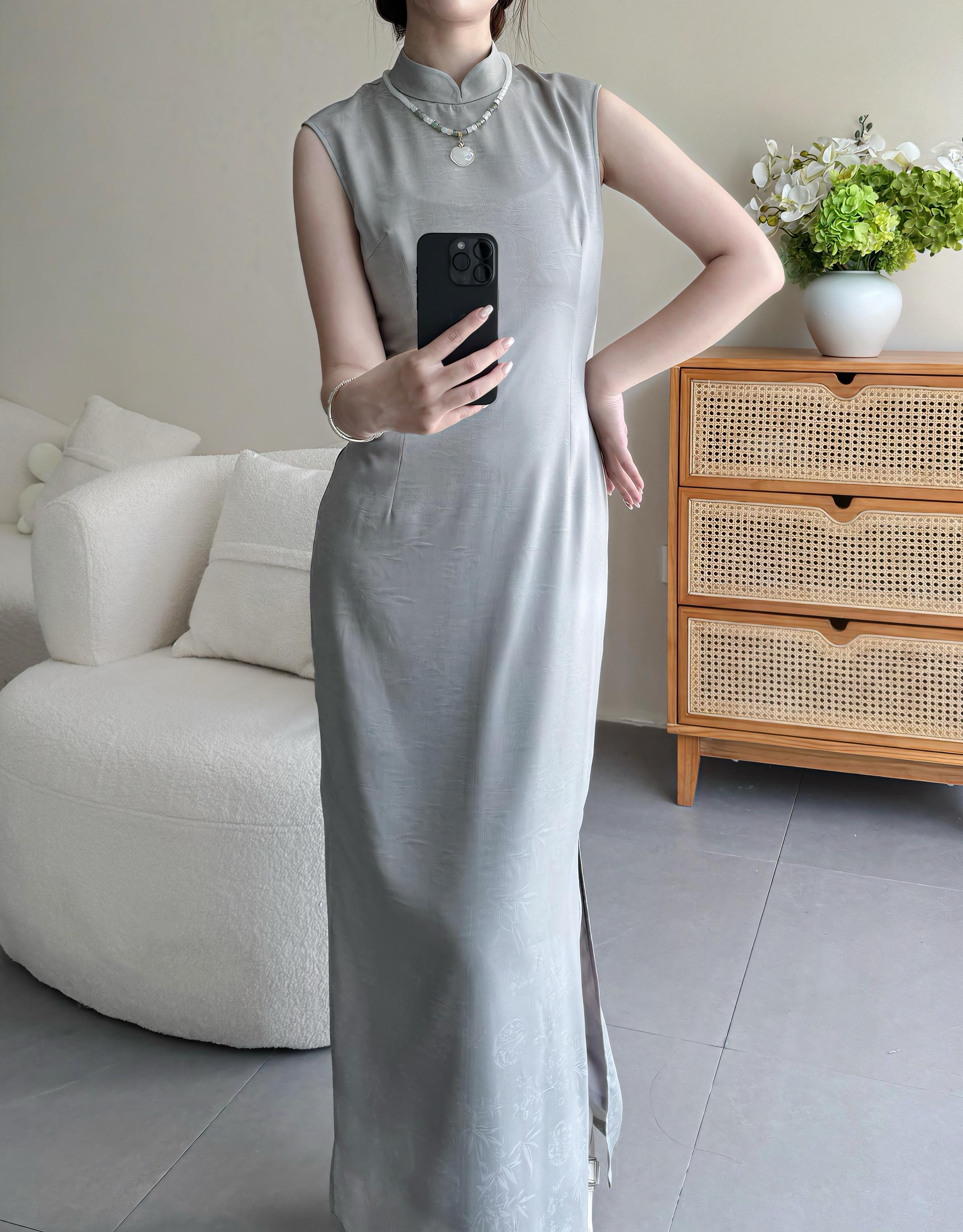 明天上这款哦【草木灰】国风夏款长裙