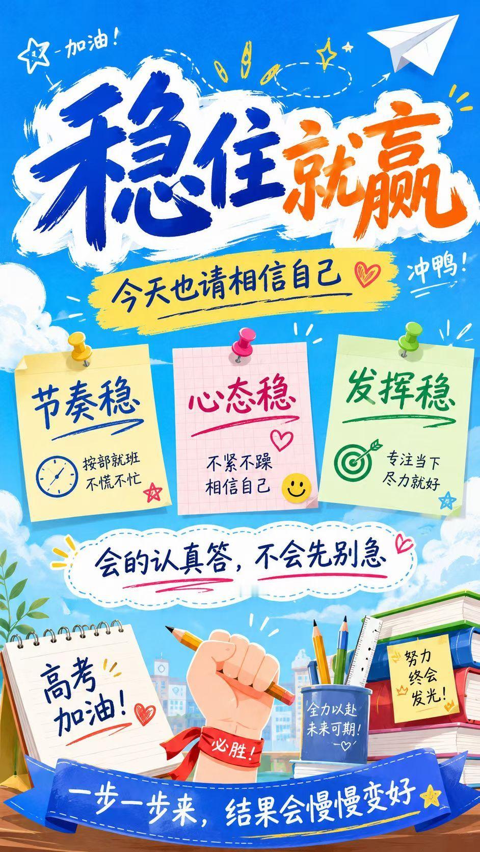 高考拉开序幕第一场考完作文题目又要上热搜了高考第一天稳住就赢少年振衣，可作千里风