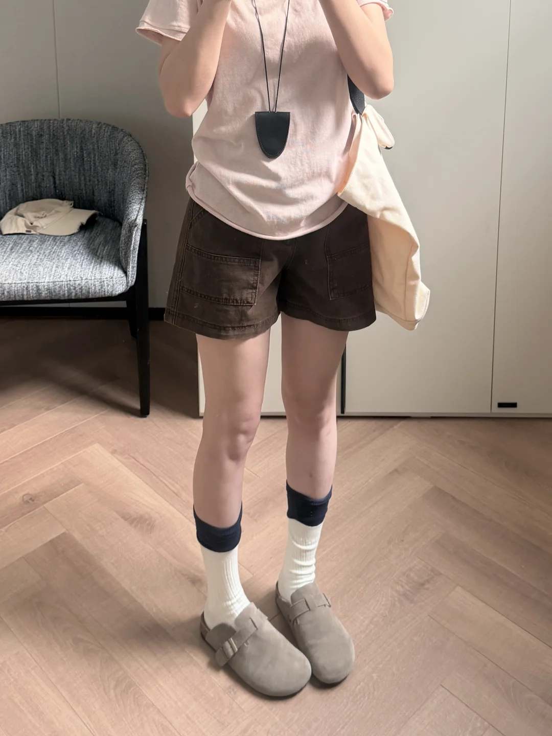 发现了一条版型很好很显瘦的短裤！