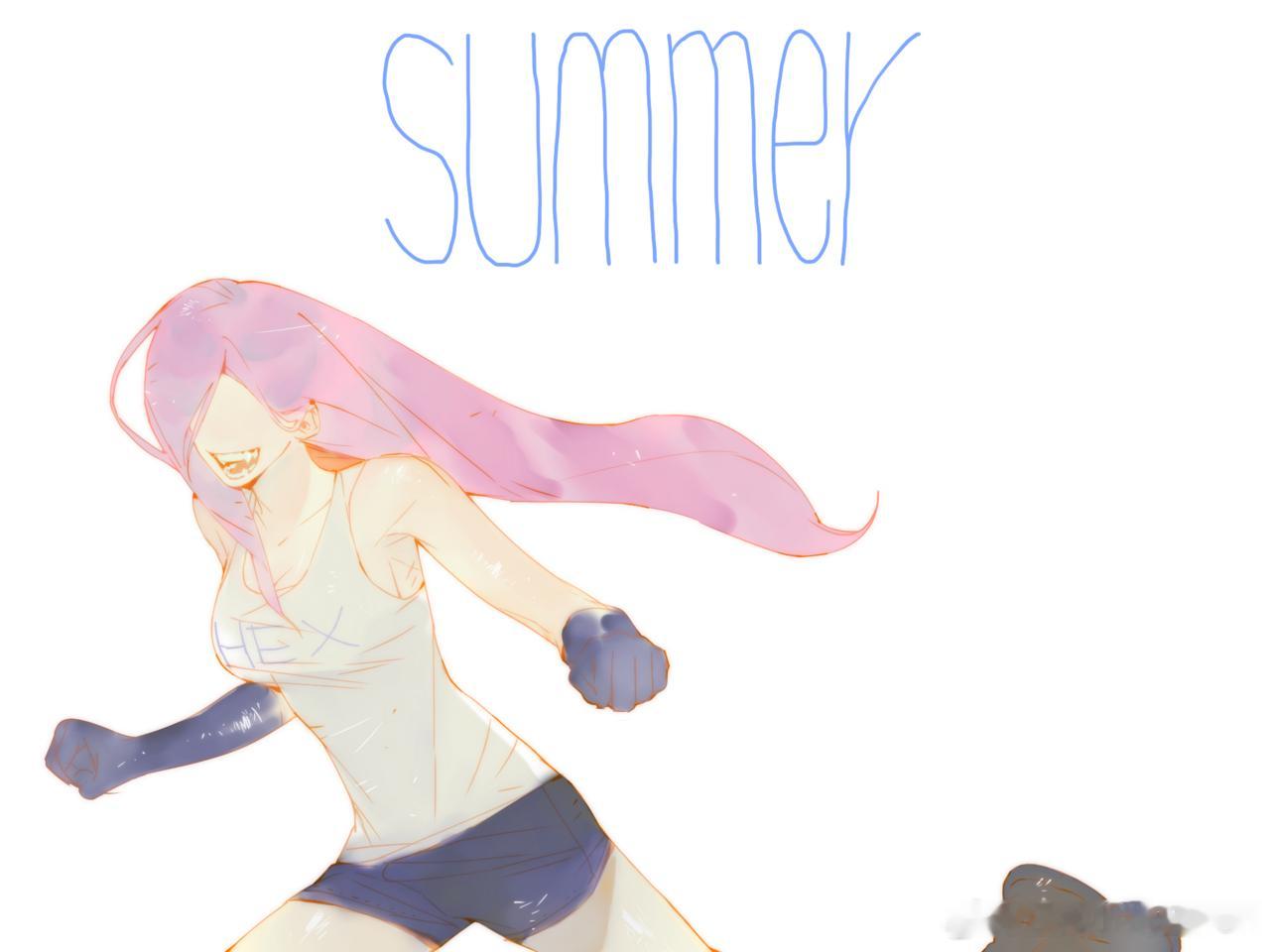 7440【summer】压心底压心底就不告诉你🎶。 