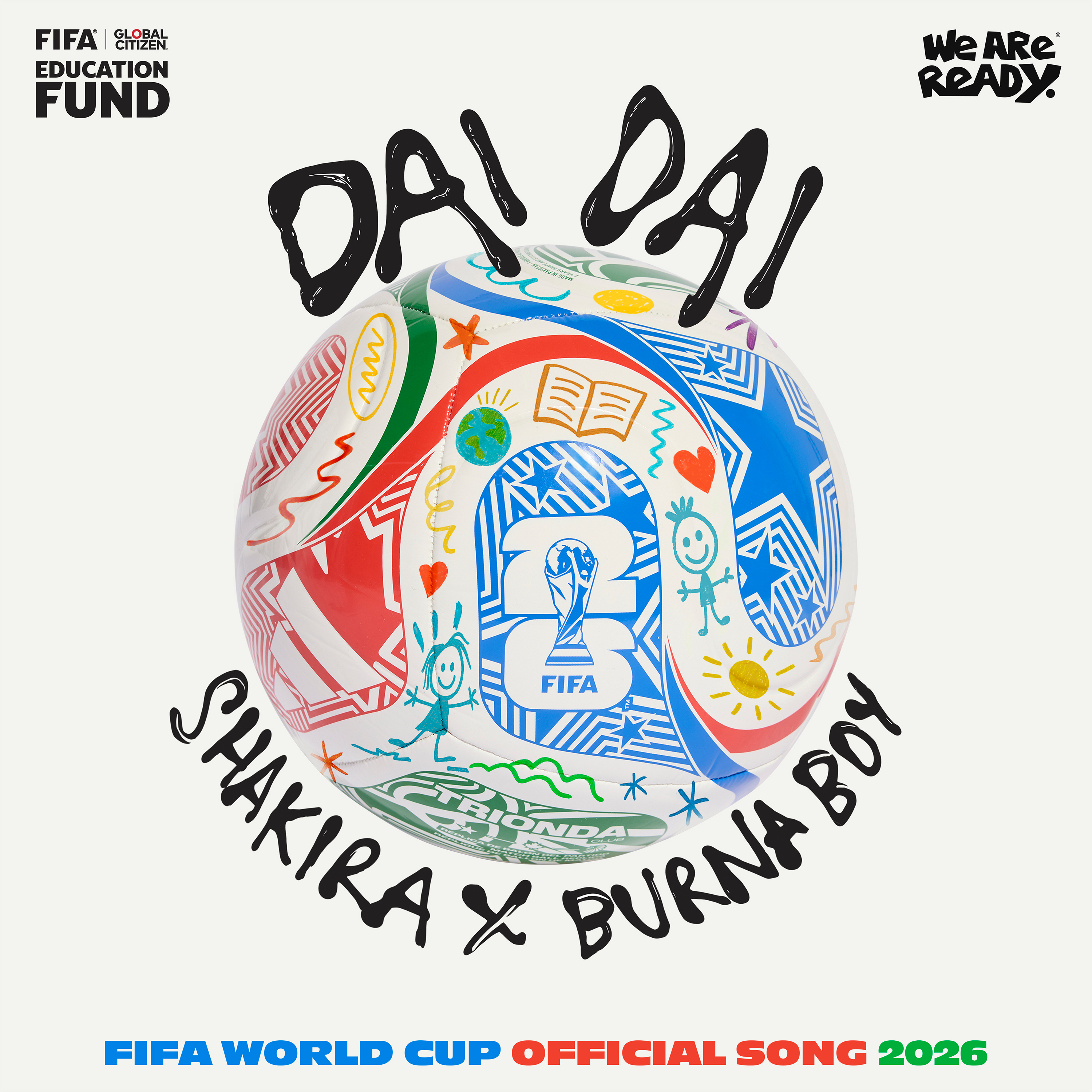 #2026世界杯主题曲正式上线# 2026美加墨世界杯主题曲，夏奇拉演唱的《Da