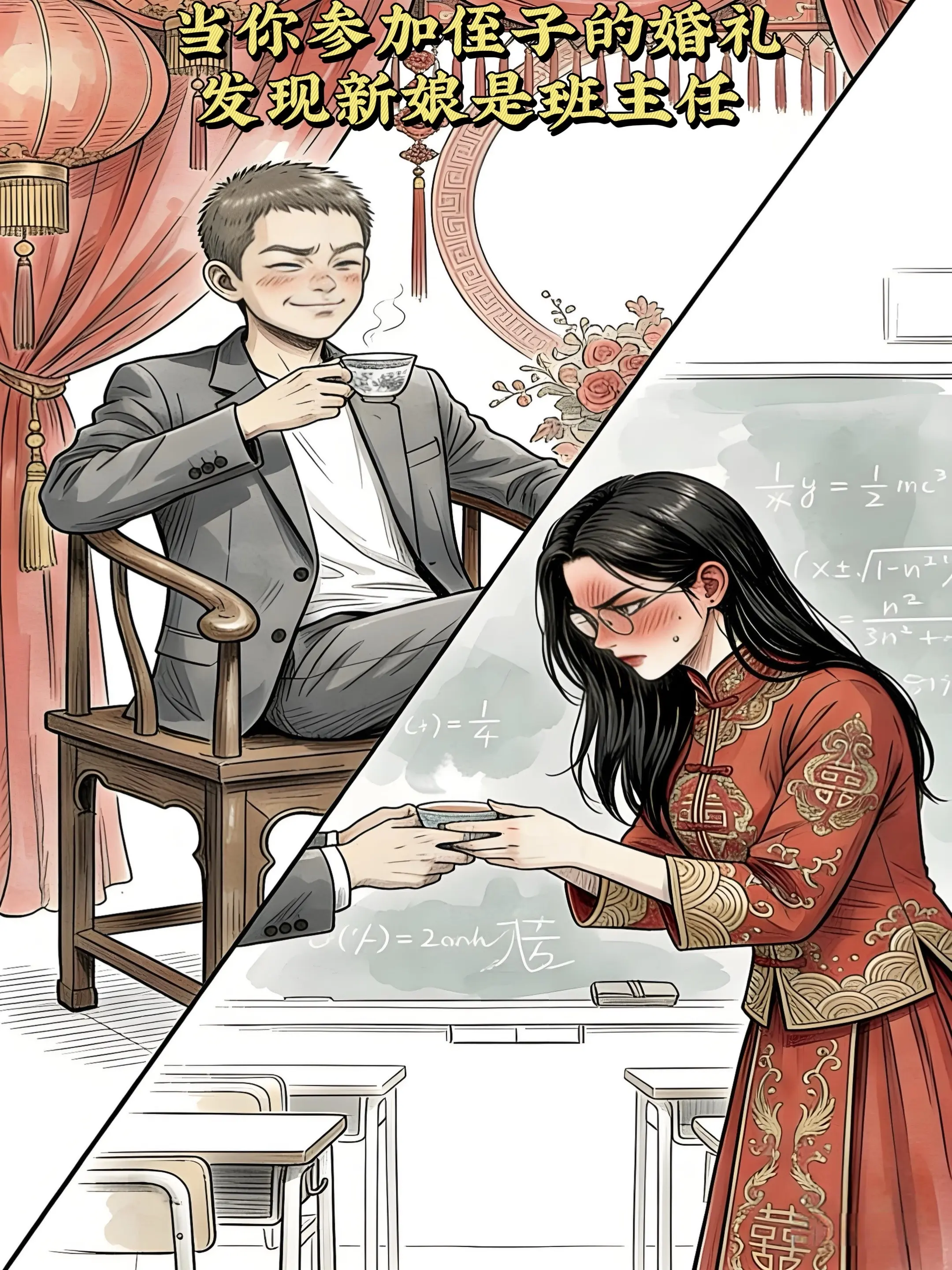 当班主任是你的侄媳妇！参加侄子婚礼，发现新娘是班主任！