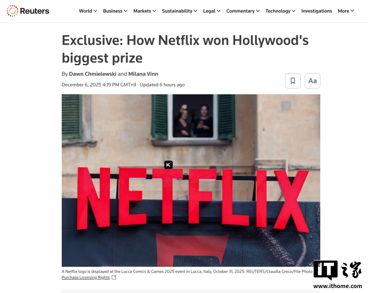 Netflix收购华纳兄弟内幕公开：派拉蒙三轮主动报价被拒后才入局